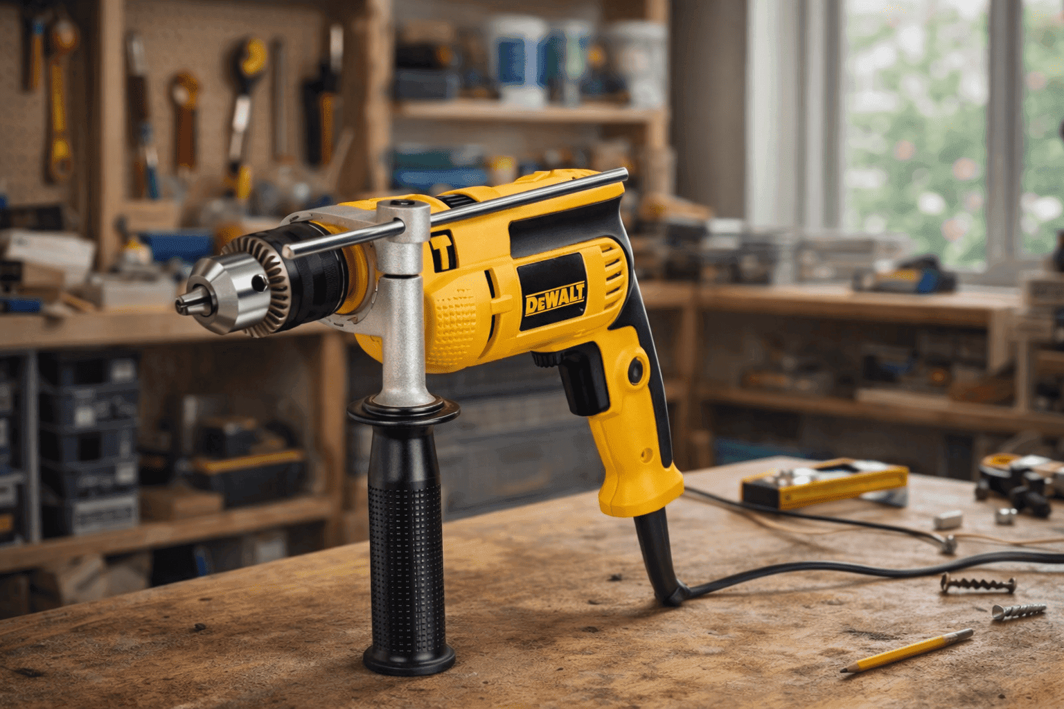 Barreno con rotomartillo DEWALT.png