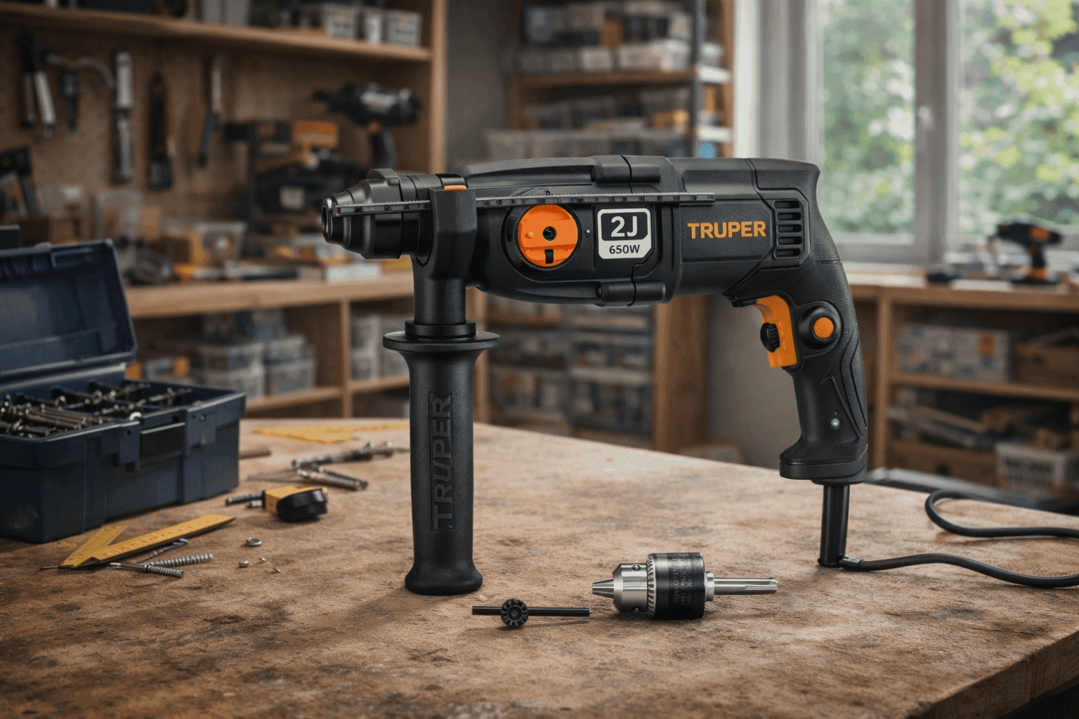 Rotomartillo SDS Plus Truper Industrial 650 W.png