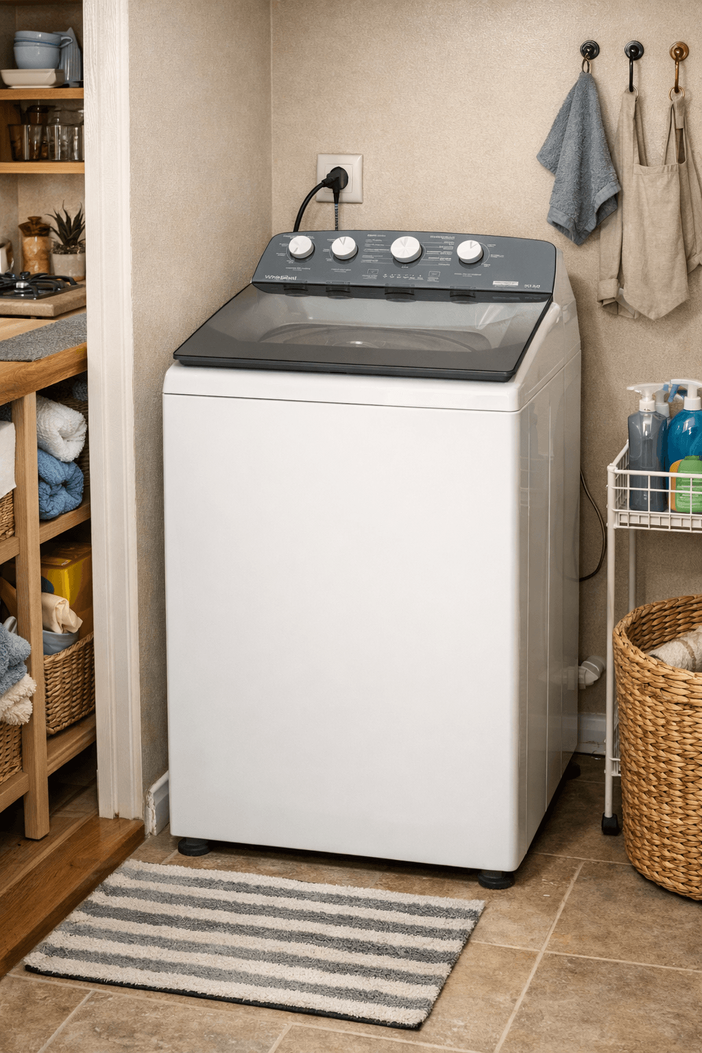 Lavadora Whirlpool 44 libras carga superior blanca Guatemala