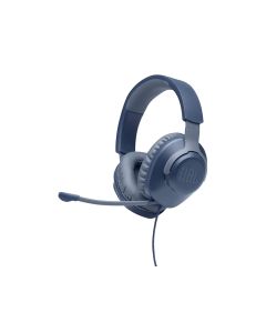 Headset JBL Quantum 100 Gaming Alámbrico con Micrófono Abatible (Azul)